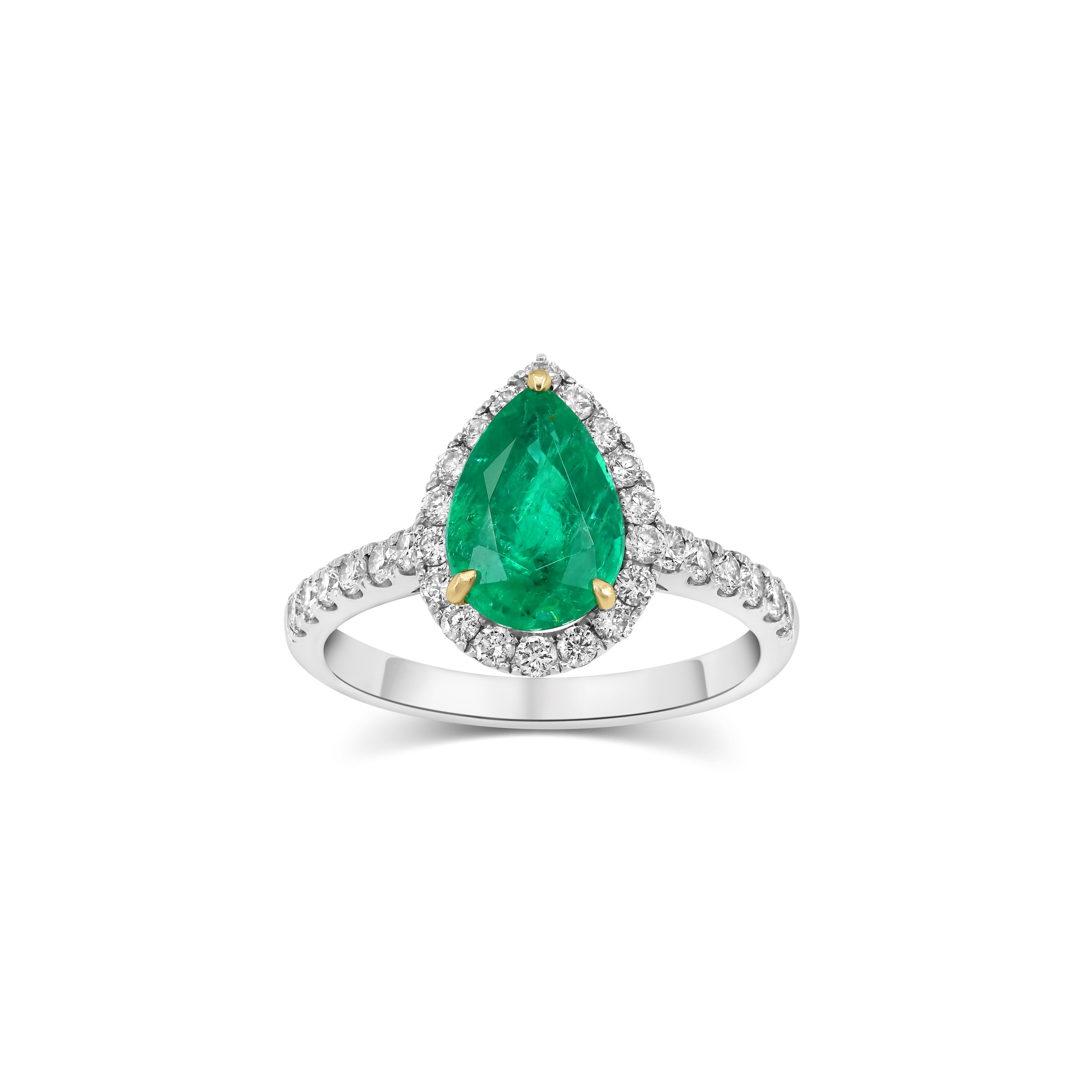 Emerald & Diamonds Ring