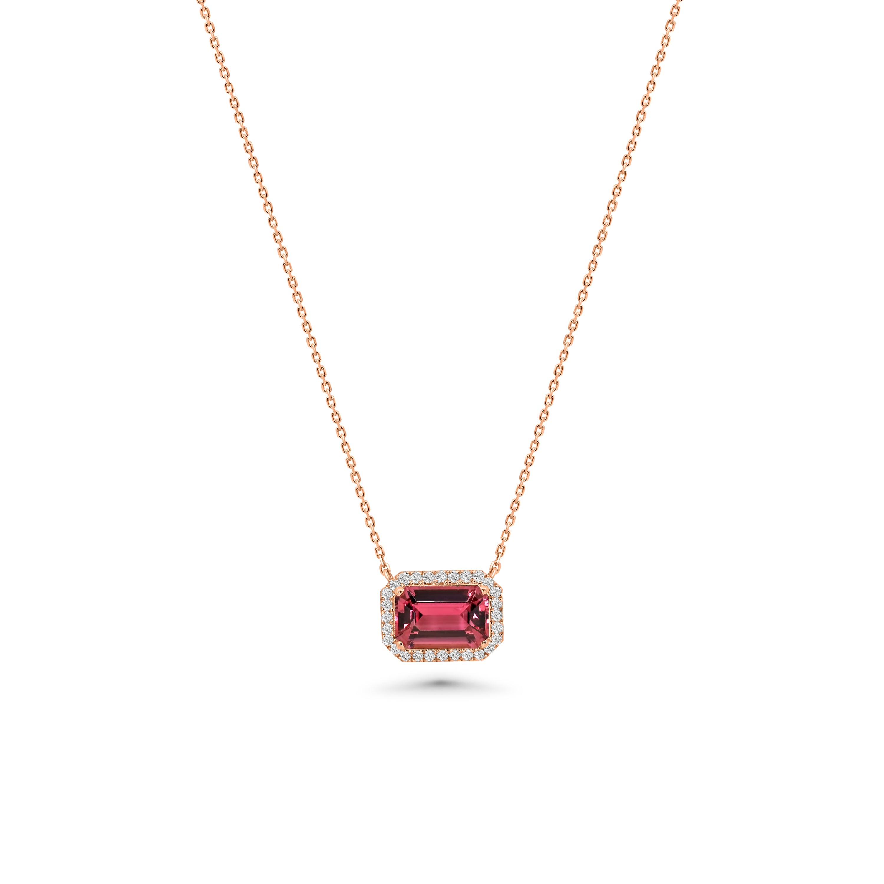 Pink Tourmaline Pendant